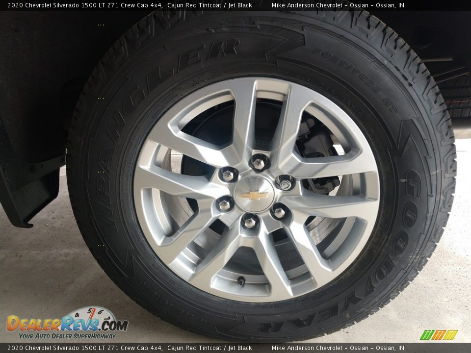 2020 Chevrolet Silverado 1500 LT Z71 Crew Cab 4x4 Cajun Red Tintcoat / Jet Black Photo #13
