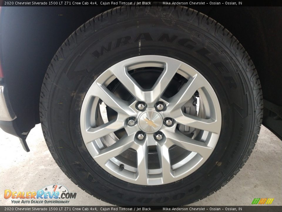 2020 Chevrolet Silverado 1500 LT Z71 Crew Cab 4x4 Cajun Red Tintcoat / Jet Black Photo #14