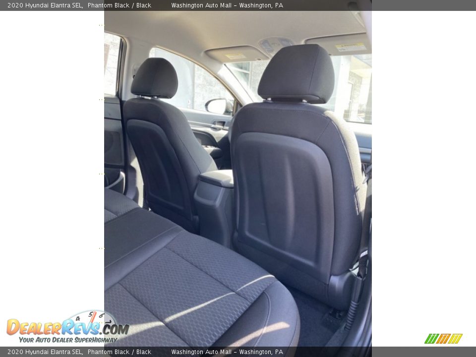 2020 Hyundai Elantra SEL Phantom Black / Black Photo #22
