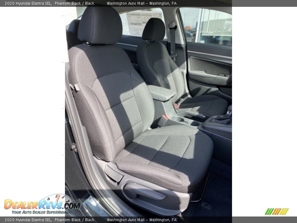 2020 Hyundai Elantra SEL Phantom Black / Black Photo #23