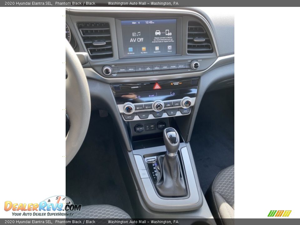 2020 Hyundai Elantra SEL Phantom Black / Black Photo #27