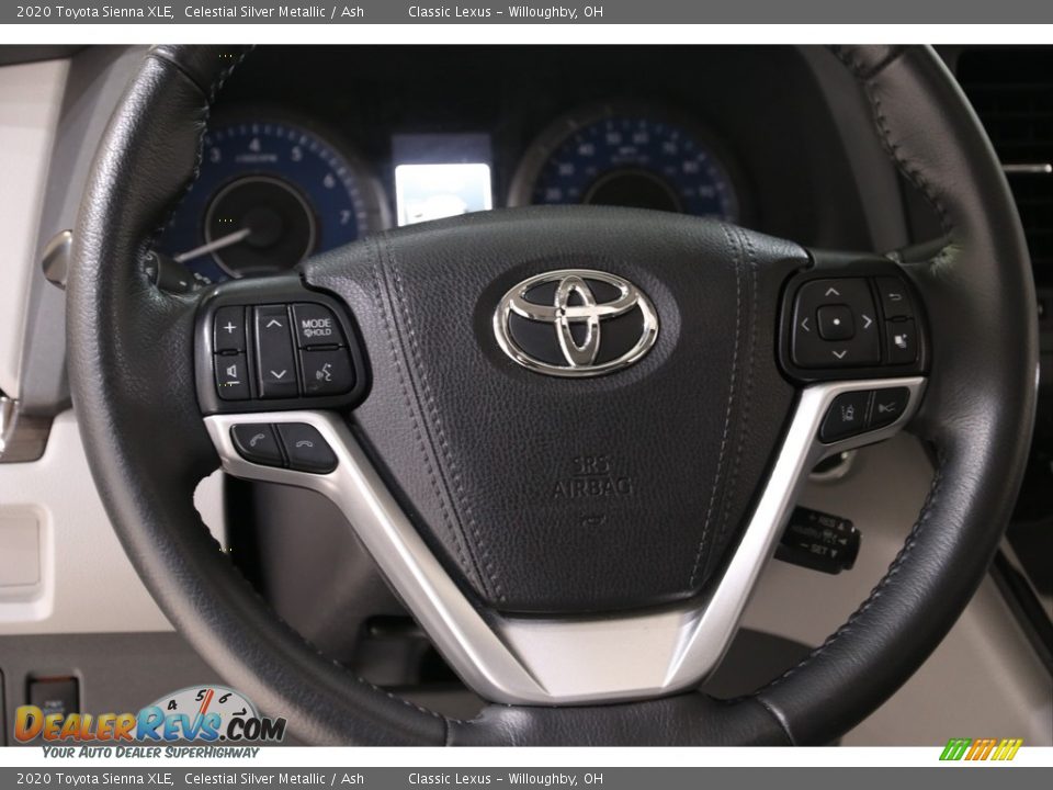 2020 Toyota Sienna XLE Celestial Silver Metallic / Ash Photo #9