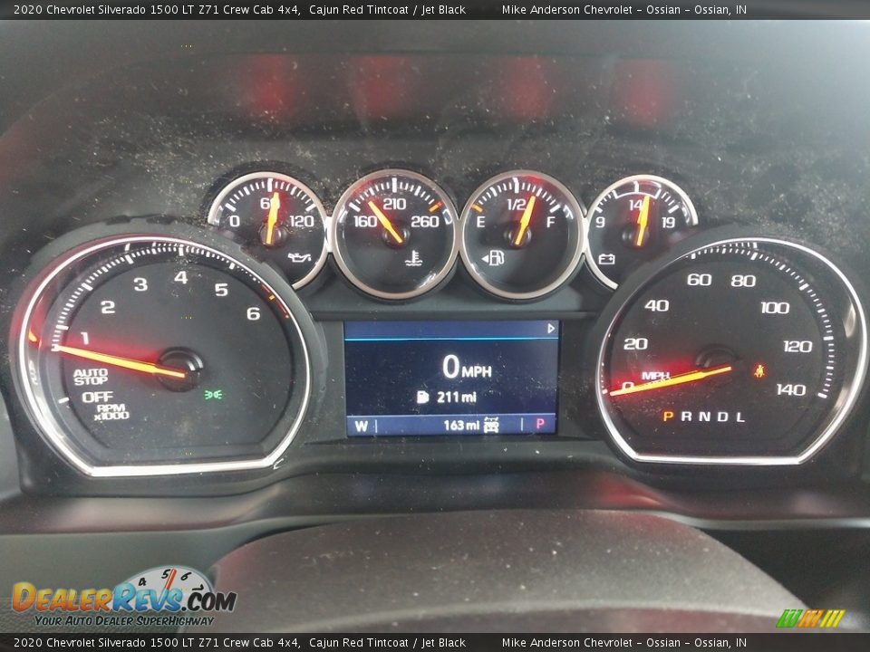 2020 Chevrolet Silverado 1500 LT Z71 Crew Cab 4x4 Cajun Red Tintcoat / Jet Black Photo #21