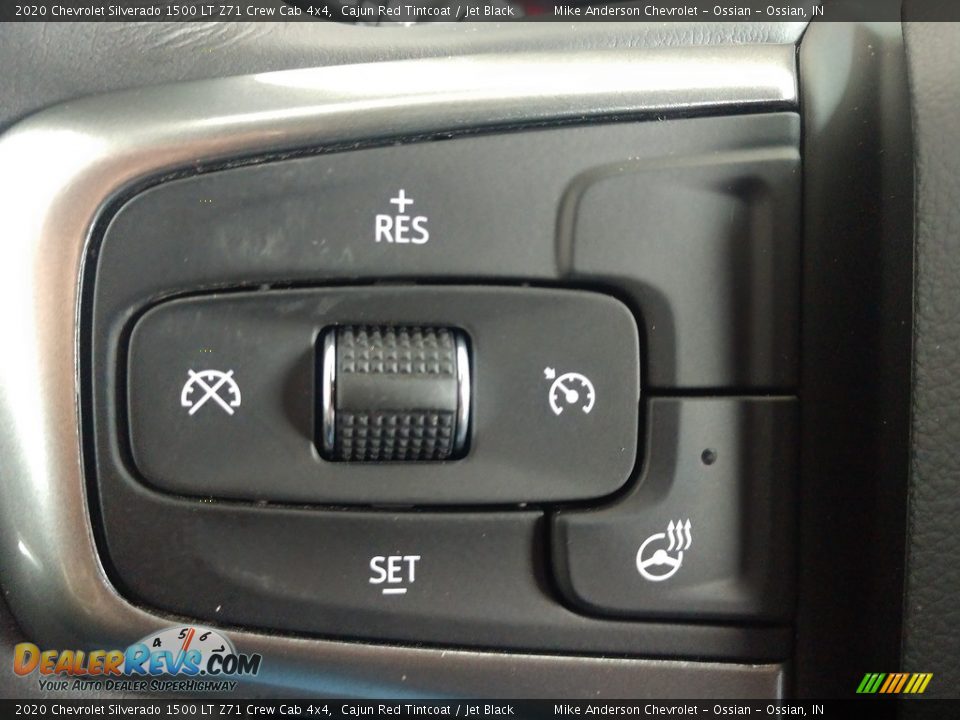 2020 Chevrolet Silverado 1500 LT Z71 Crew Cab 4x4 Cajun Red Tintcoat / Jet Black Photo #22