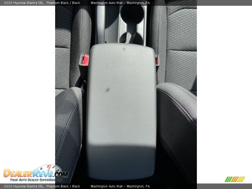 2020 Hyundai Elantra SEL Phantom Black / Black Photo #30