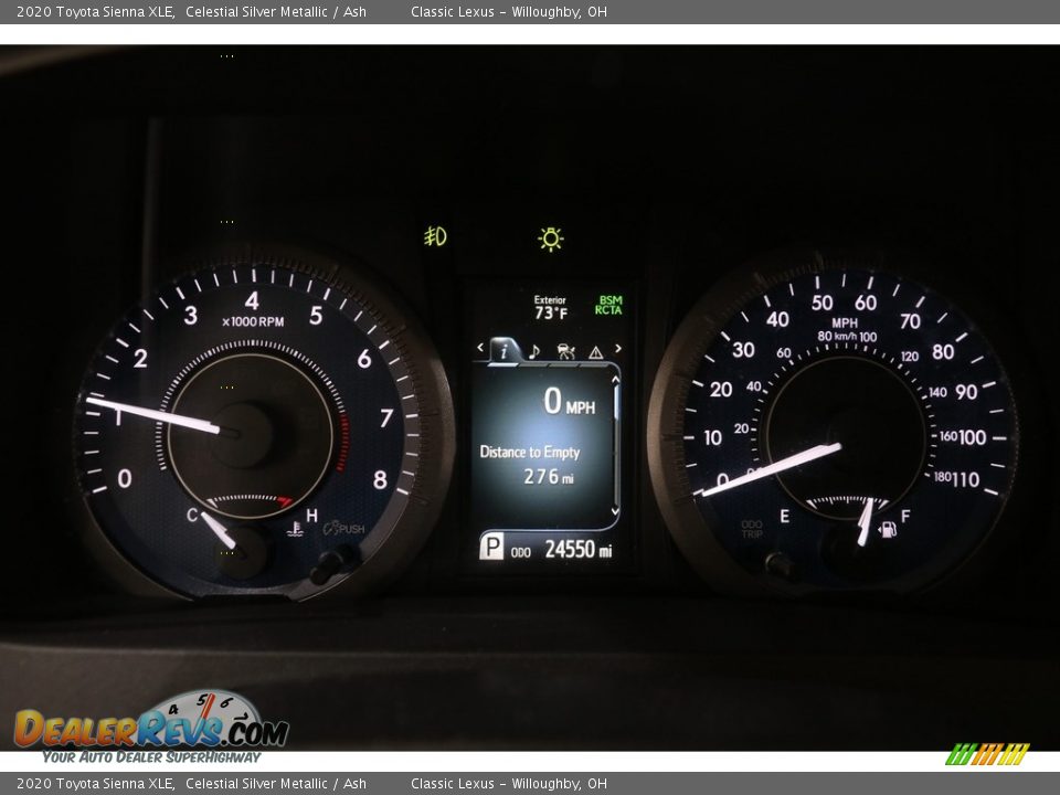 2020 Toyota Sienna XLE Celestial Silver Metallic / Ash Photo #11