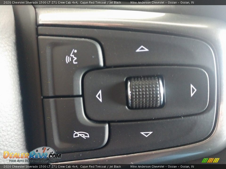 2020 Chevrolet Silverado 1500 LT Z71 Crew Cab 4x4 Cajun Red Tintcoat / Jet Black Photo #23