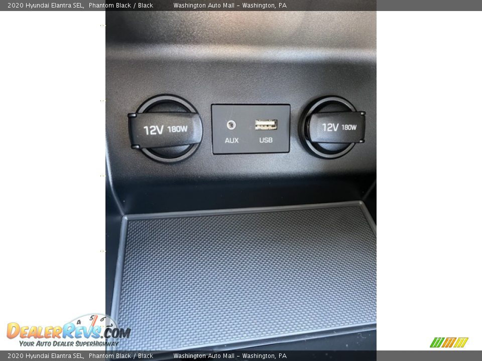 2020 Hyundai Elantra SEL Phantom Black / Black Photo #31