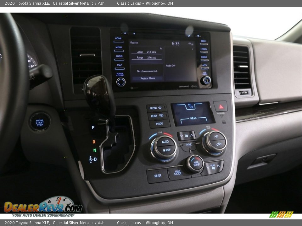 2020 Toyota Sienna XLE Celestial Silver Metallic / Ash Photo #12