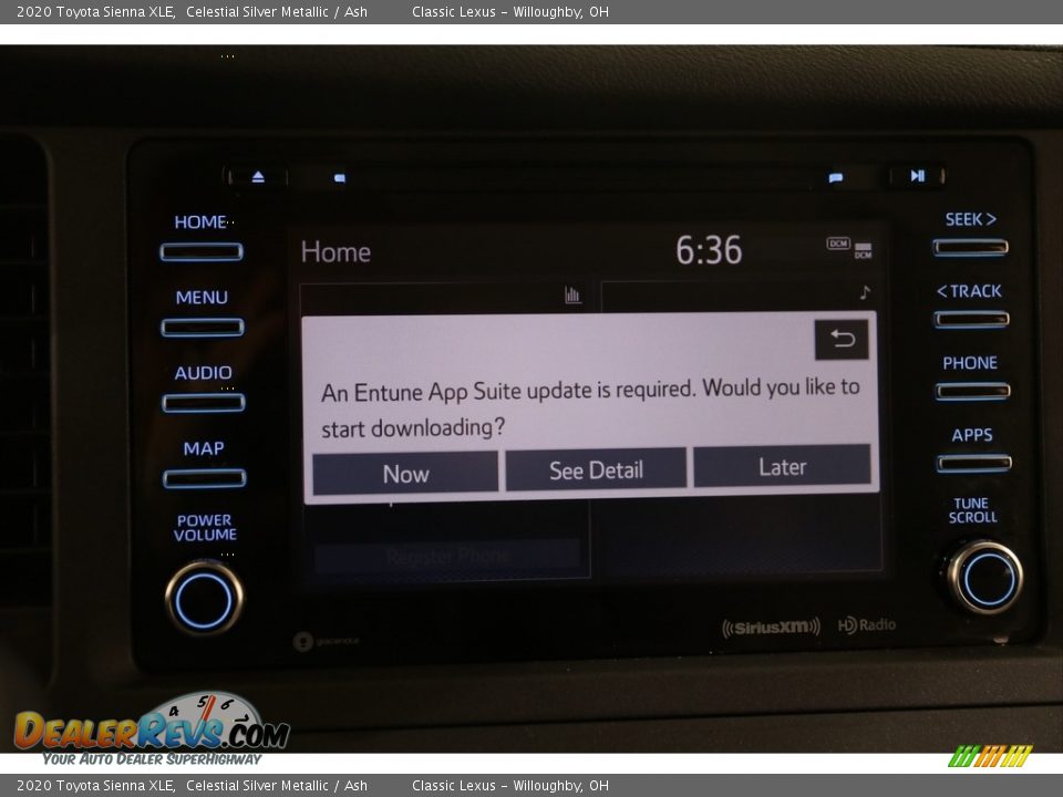 2020 Toyota Sienna XLE Celestial Silver Metallic / Ash Photo #13