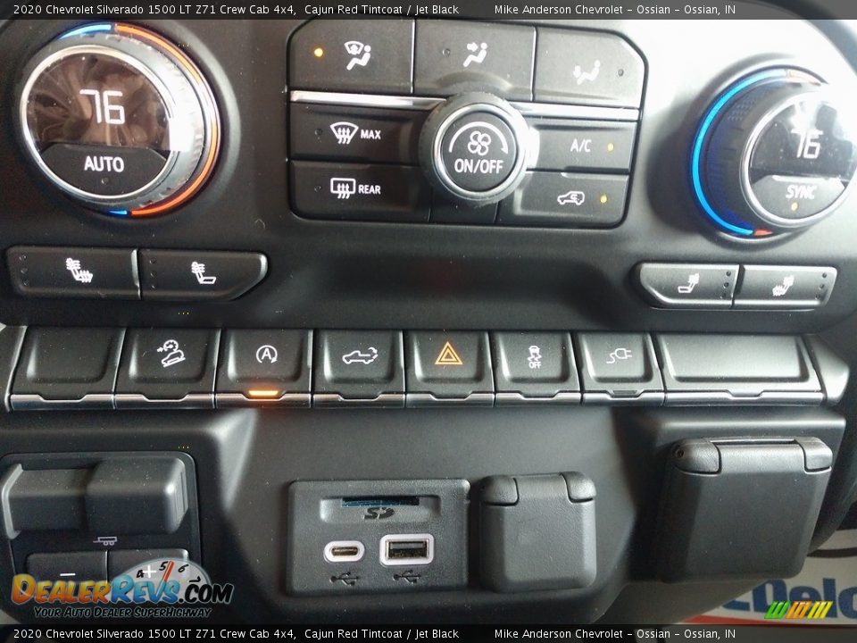 2020 Chevrolet Silverado 1500 LT Z71 Crew Cab 4x4 Cajun Red Tintcoat / Jet Black Photo #26