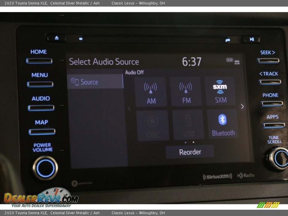 2020 Toyota Sienna XLE Celestial Silver Metallic / Ash Photo #15
