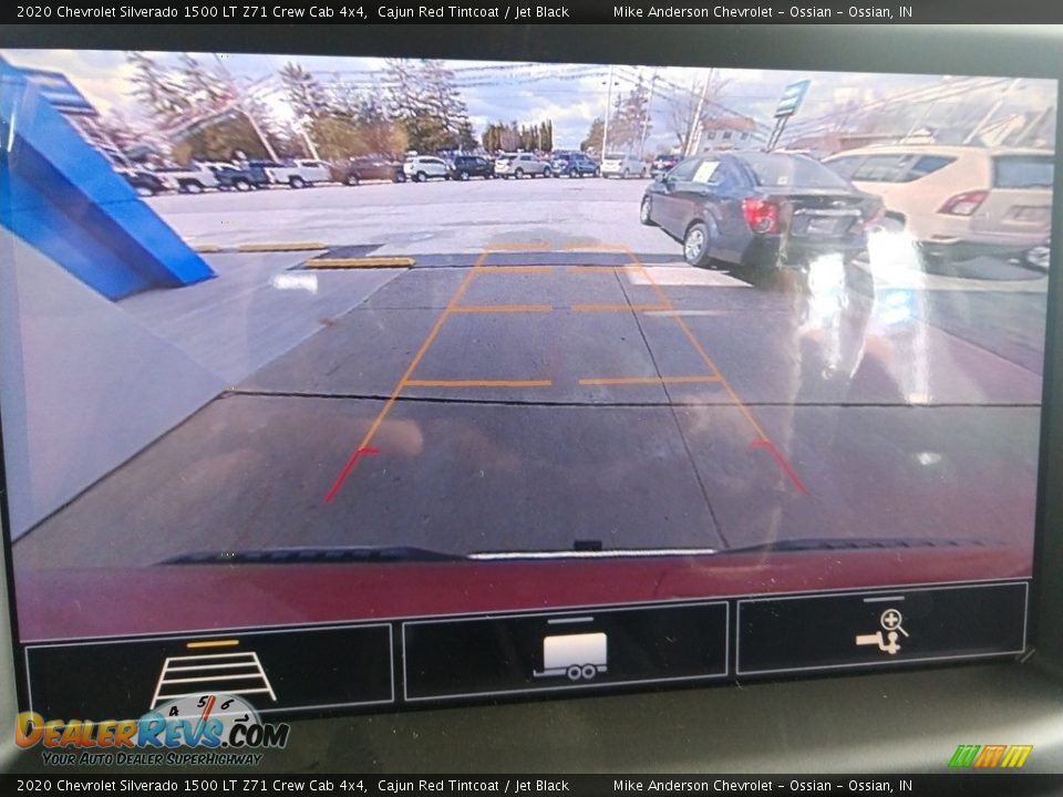 2020 Chevrolet Silverado 1500 LT Z71 Crew Cab 4x4 Cajun Red Tintcoat / Jet Black Photo #27