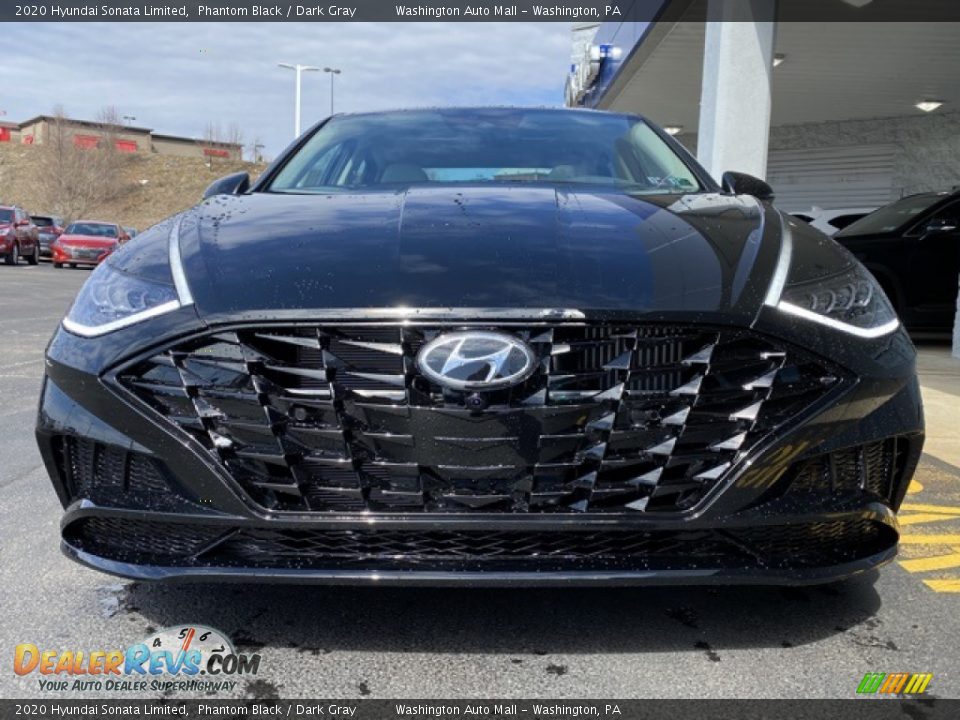 2020 Hyundai Sonata Limited Phantom Black / Dark Gray Photo #7