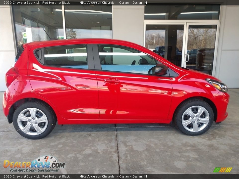 Red Hot 2020 Chevrolet Spark LS Photo #3