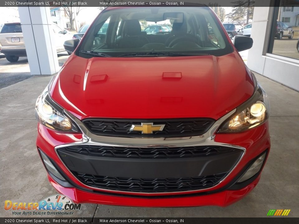 2020 Chevrolet Spark LS Red Hot / Jet Black Photo #8