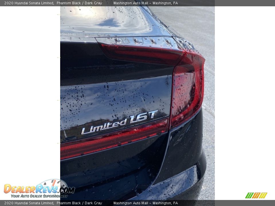 2020 Hyundai Sonata Limited Phantom Black / Dark Gray Photo #22