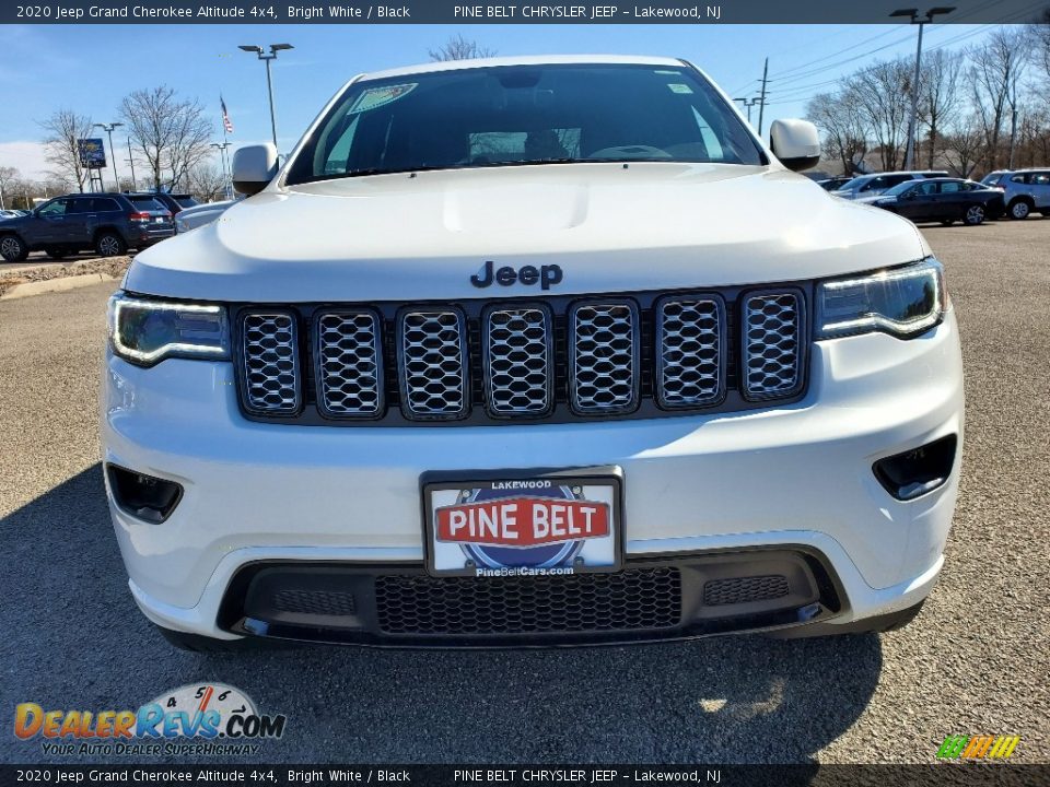 2020 Jeep Grand Cherokee Altitude 4x4 Bright White / Black Photo #3
