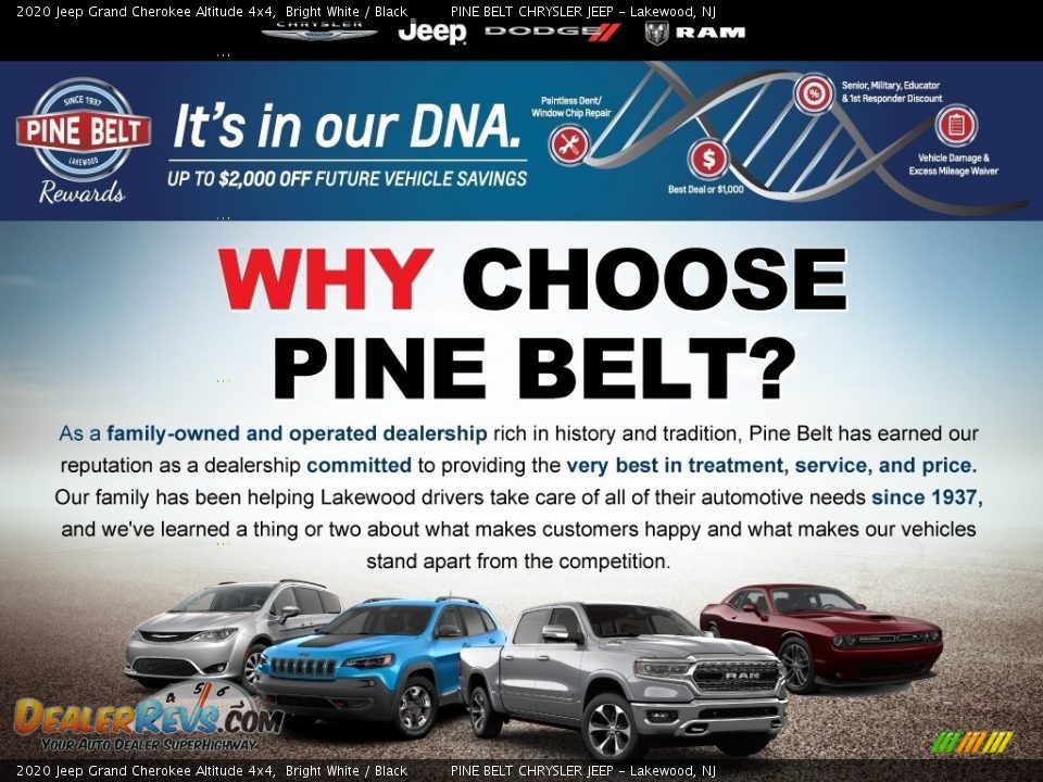 Dealer Info of 2020 Jeep Grand Cherokee Altitude 4x4 Photo #5