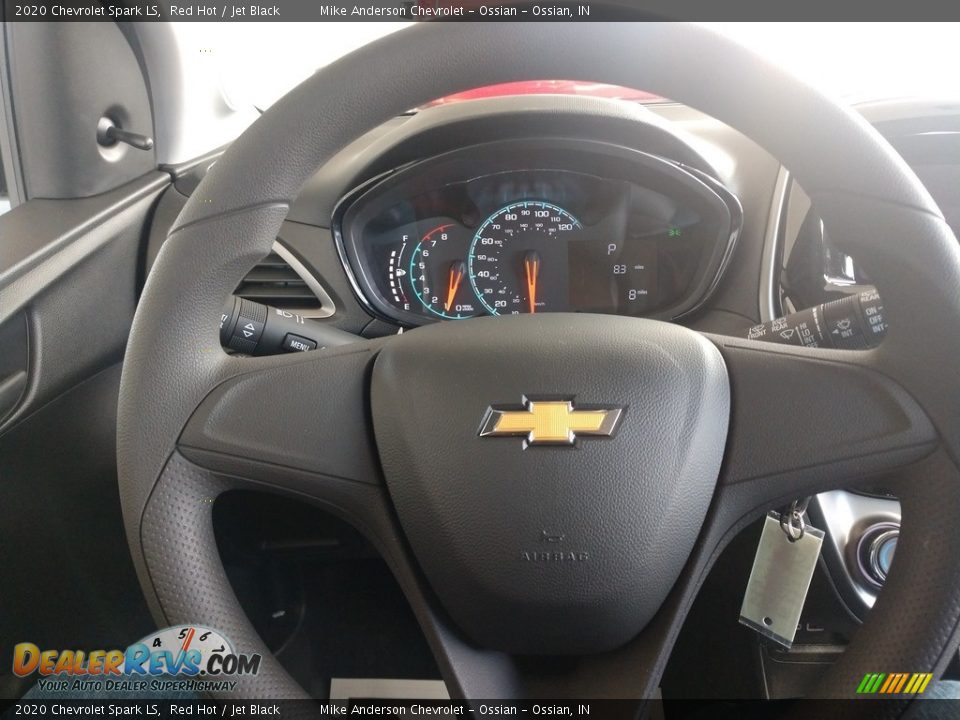 2020 Chevrolet Spark LS Red Hot / Jet Black Photo #18