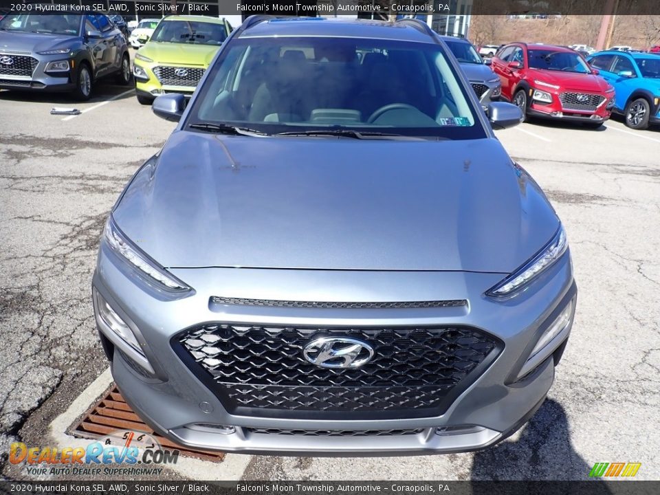 2020 Hyundai Kona SEL AWD Sonic Silver / Black Photo #4