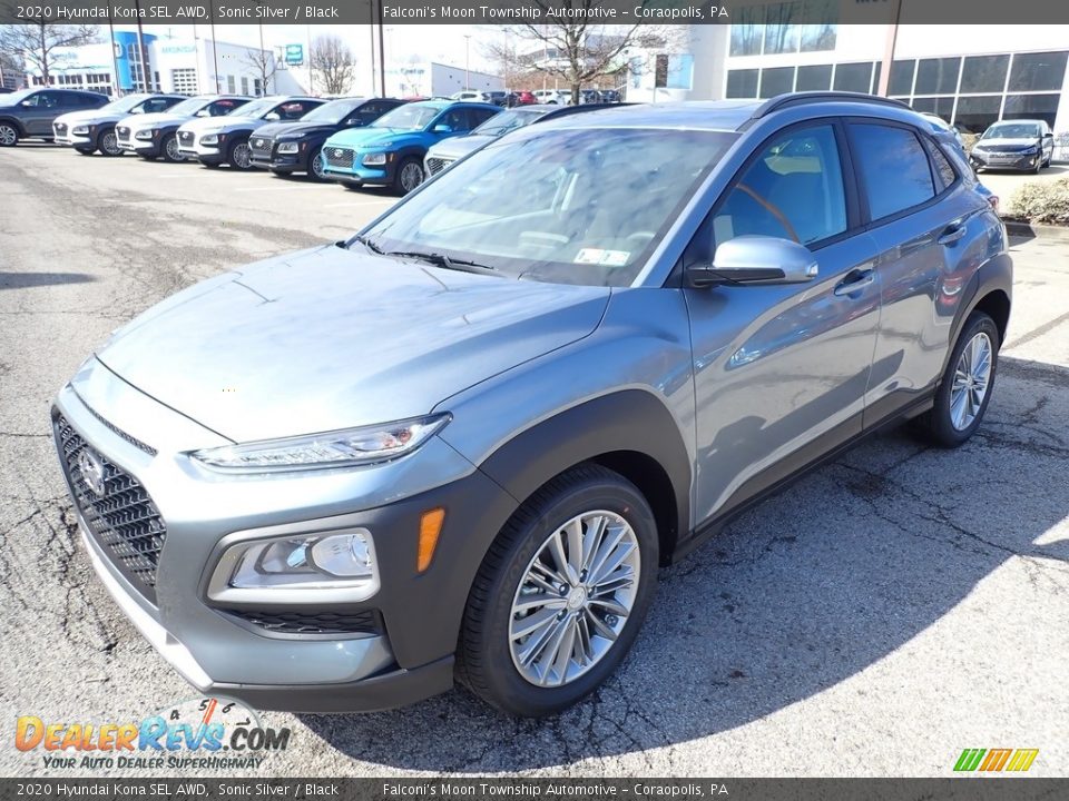 2020 Hyundai Kona SEL AWD Sonic Silver / Black Photo #5