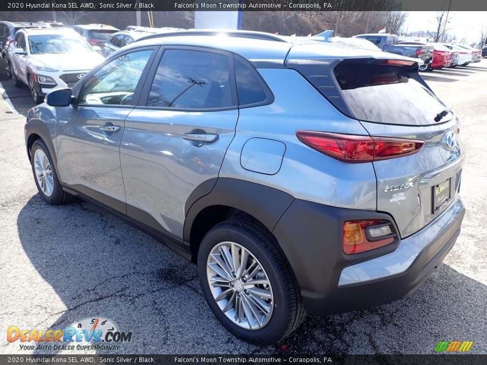 2020 Hyundai Kona SEL AWD Sonic Silver / Black Photo #6