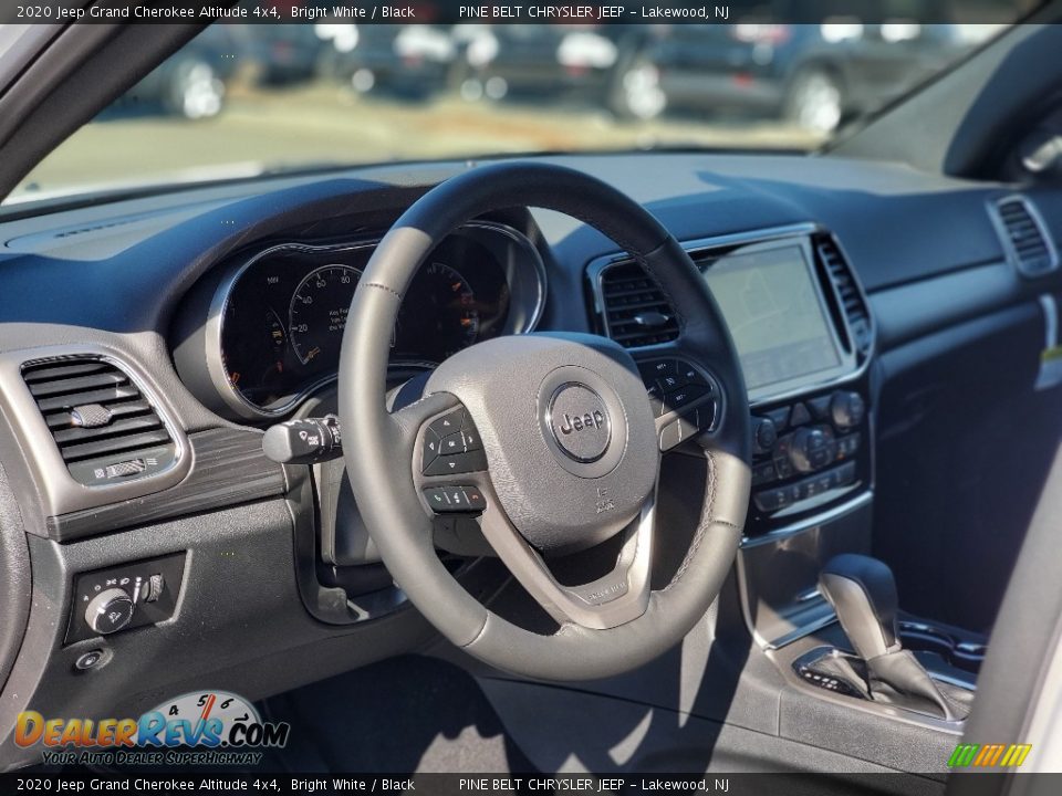 2020 Jeep Grand Cherokee Altitude 4x4 Bright White / Black Photo #10