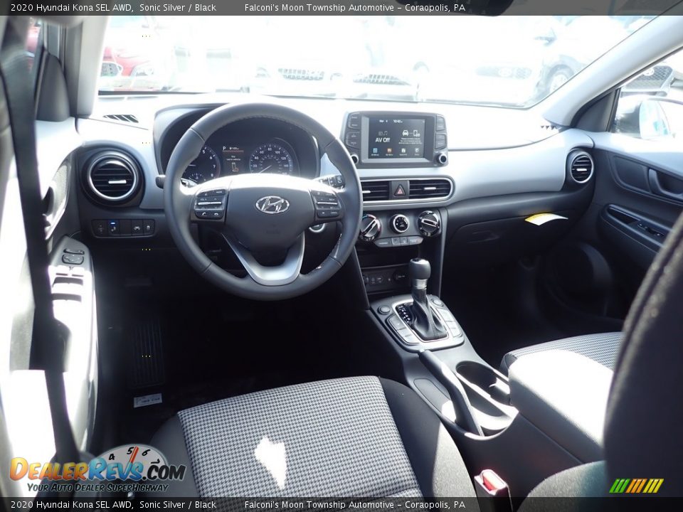 2020 Hyundai Kona SEL AWD Sonic Silver / Black Photo #9