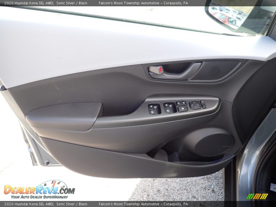 2020 Hyundai Kona SEL AWD Sonic Silver / Black Photo #10