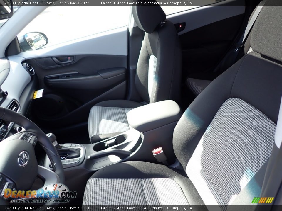 2020 Hyundai Kona SEL AWD Sonic Silver / Black Photo #11