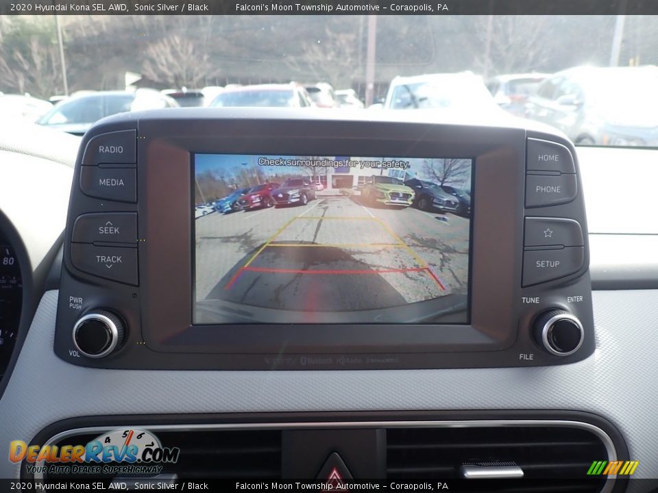 2020 Hyundai Kona SEL AWD Sonic Silver / Black Photo #14