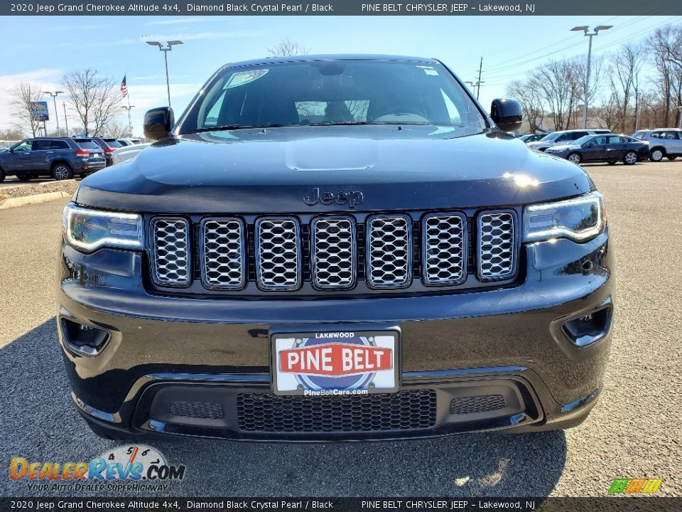 2020 Jeep Grand Cherokee Altitude 4x4 Diamond Black Crystal Pearl / Black Photo #3