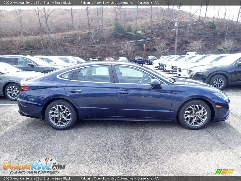 2020 Hyundai Sonata SEL Stormy Sea / Black Photo #1