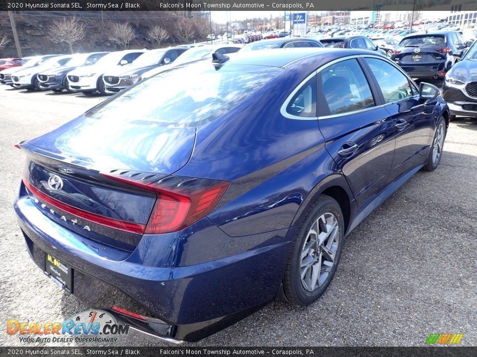 2020 Hyundai Sonata SEL Stormy Sea / Black Photo #2