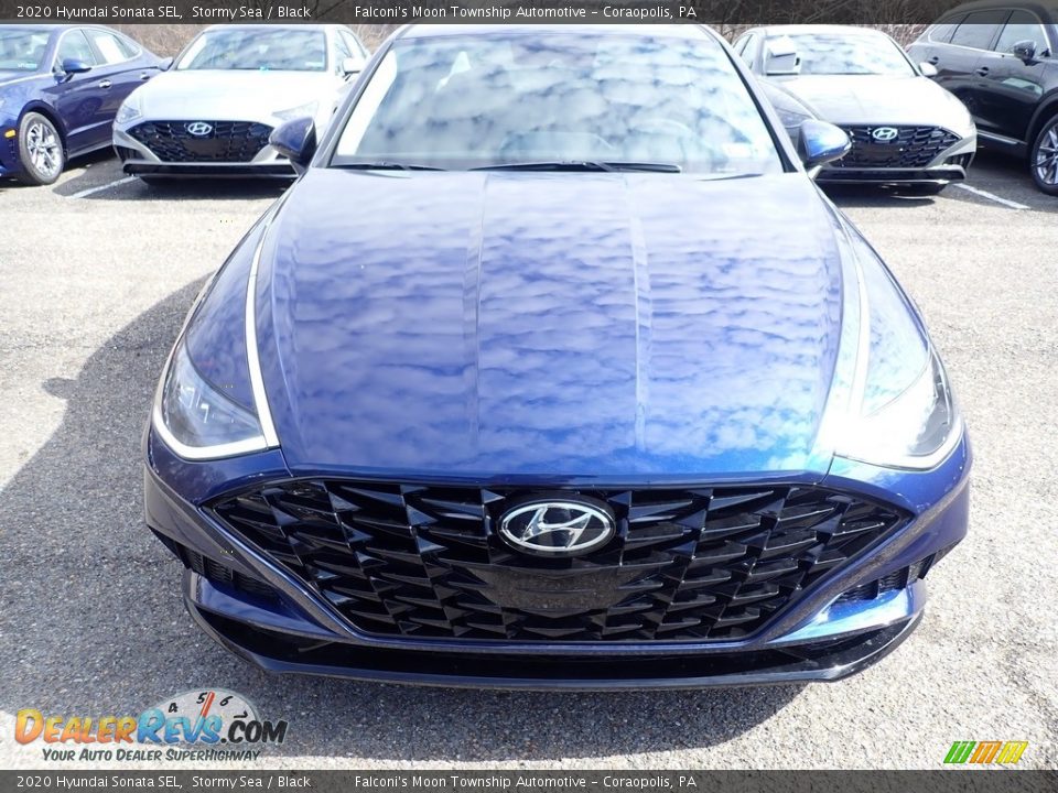 2020 Hyundai Sonata SEL Stormy Sea / Black Photo #4