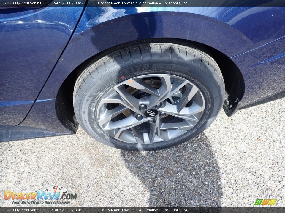 2020 Hyundai Sonata SEL Stormy Sea / Black Photo #7