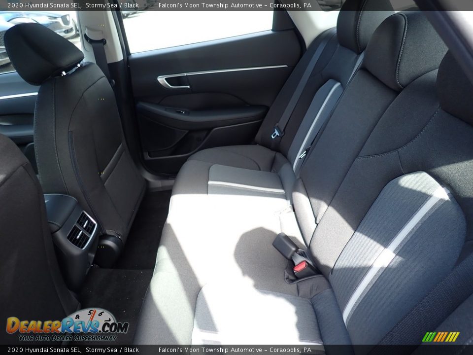 2020 Hyundai Sonata SEL Stormy Sea / Black Photo #8