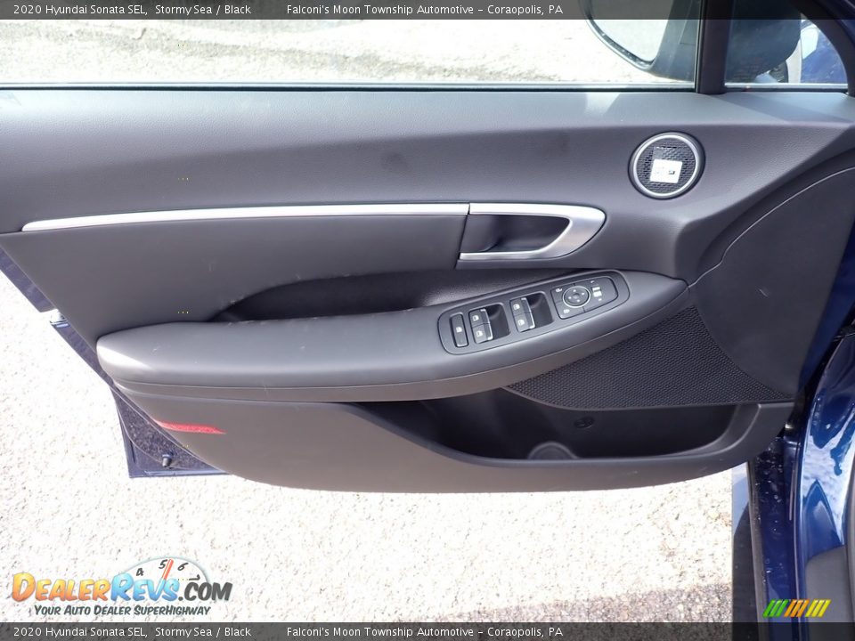 2020 Hyundai Sonata SEL Stormy Sea / Black Photo #10