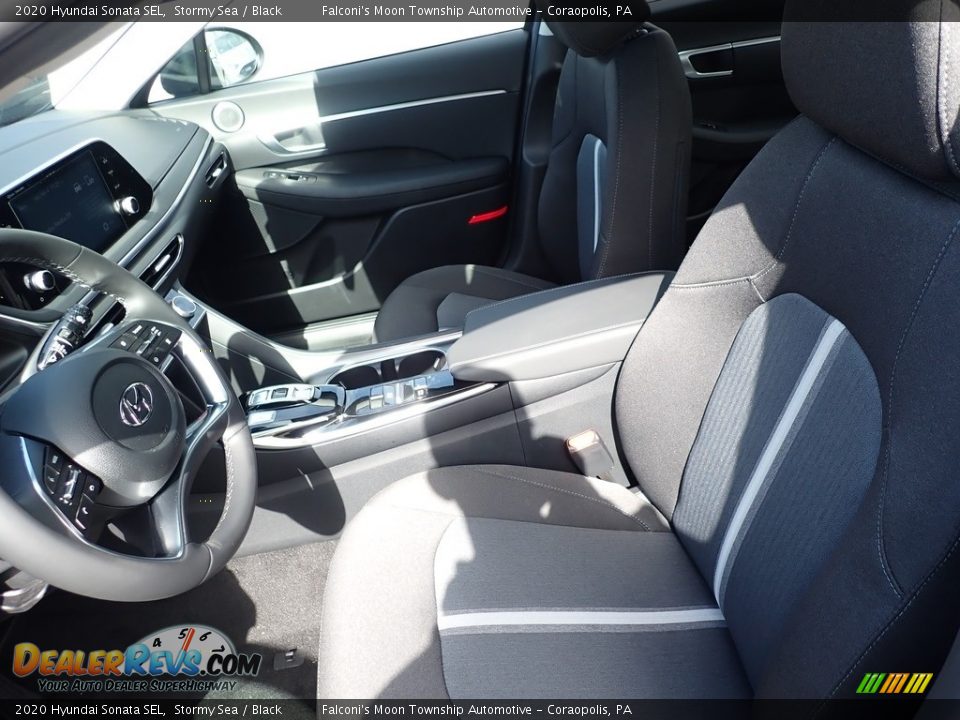 2020 Hyundai Sonata SEL Stormy Sea / Black Photo #11