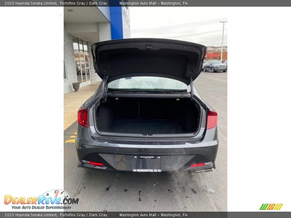 2020 Hyundai Sonata Limited Portofino Gray / Dark Gray Photo #20