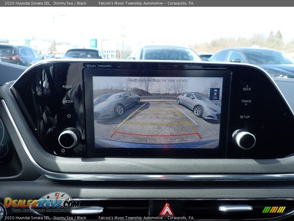 2020 Hyundai Sonata SEL Stormy Sea / Black Photo #14