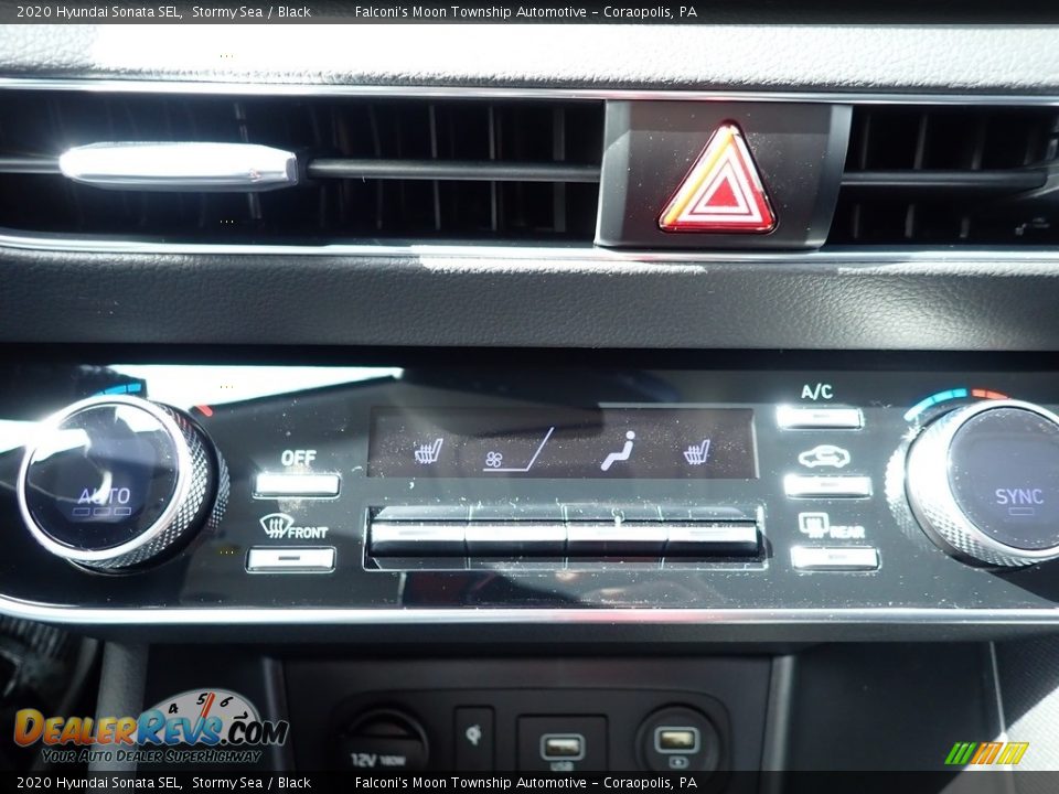 2020 Hyundai Sonata SEL Stormy Sea / Black Photo #15