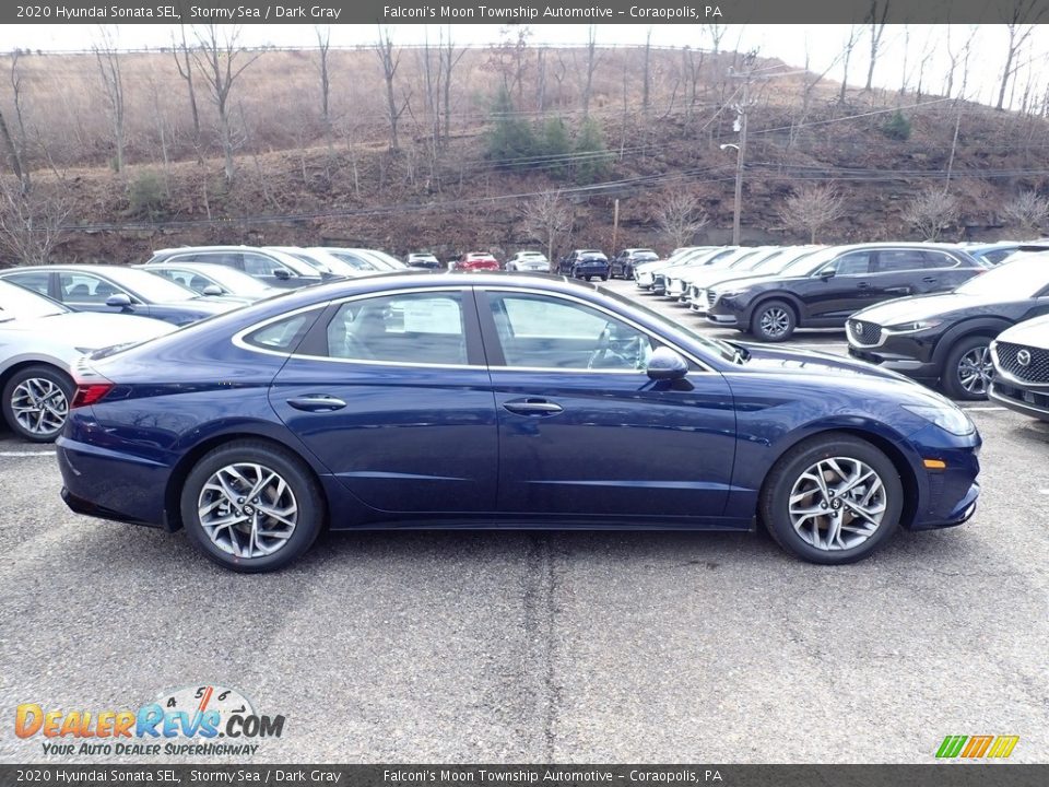 2020 Hyundai Sonata SEL Stormy Sea / Dark Gray Photo #1