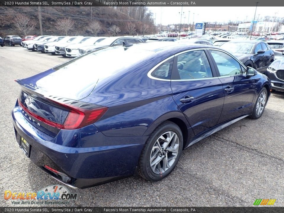 2020 Hyundai Sonata SEL Stormy Sea / Dark Gray Photo #2