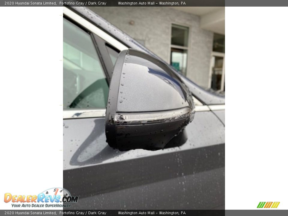 2020 Hyundai Sonata Limited Portofino Gray / Dark Gray Photo #26