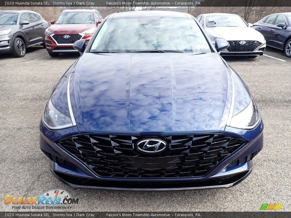 2020 Hyundai Sonata SEL Stormy Sea / Dark Gray Photo #4