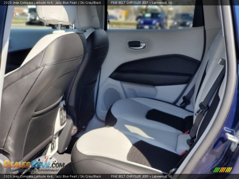 2020 Jeep Compass Latitude 4x4 Jazz Blue Pearl / Ski Gray/Black Photo #9