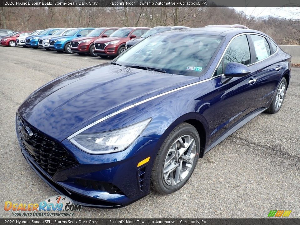2020 Hyundai Sonata SEL Stormy Sea / Dark Gray Photo #5