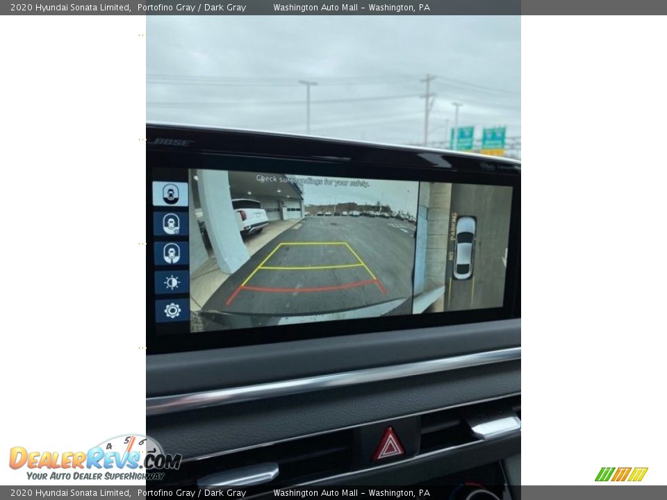 2020 Hyundai Sonata Limited Portofino Gray / Dark Gray Photo #30
